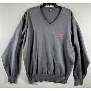 Alabama Rolltide Logo Black Pullover Men's Vesi‎ Sweater 2XL